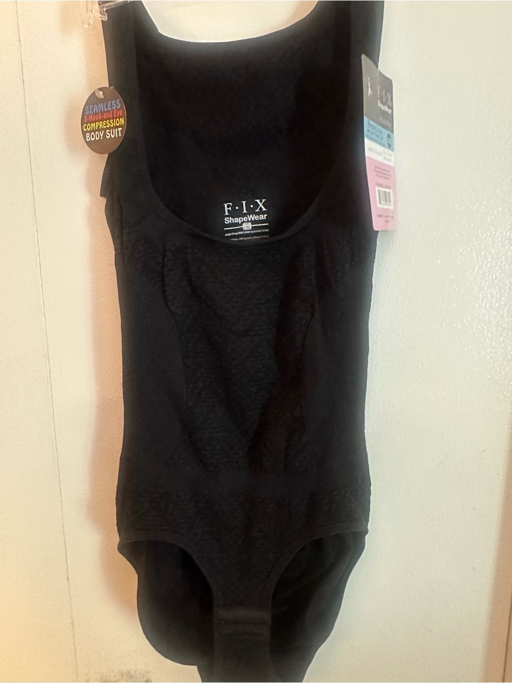 F•I•X Shapewear Bodysuit Black L/XL